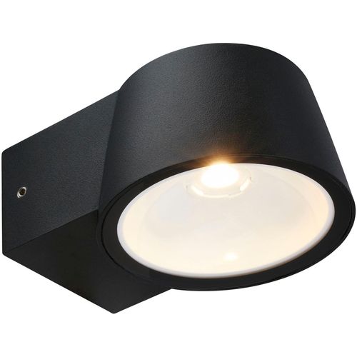 Außen-Wandleuchte TELEFUNKEN "LED Wandlampe", schwarz, Leuchten, LED Außenwandleuchte