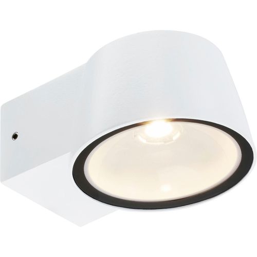 Außen-Wandleuchte TELEFUNKEN "LED Wandlampe", weiß, Leuchten, Außenwandleuchte