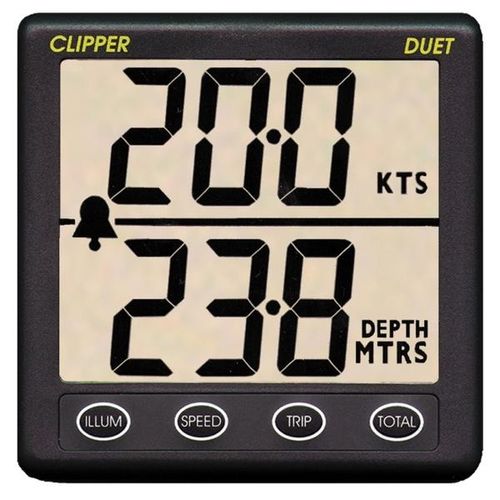 NASA Clipper Duet Echolot und Geschwindigkeitsanzeige