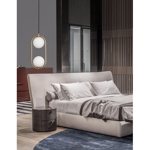 Nova Luce OBITAR Pendelleuchte G9 2-fach Gold 20x15x120cm dimmbar 9988171