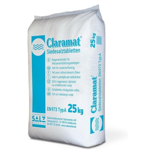 10x Claramat® Siedesalztabletten | Sack (25 kg) - B0CVQ6T7NW
