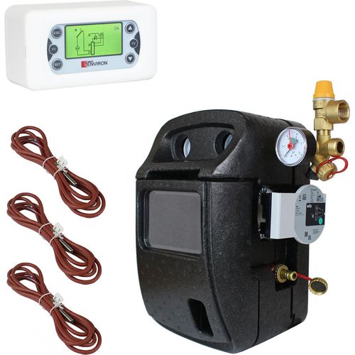 Tsol Zweistrang Solarstation 2–12 l/min – Wilo Para 15/6 – Solarregler TSol503 Platinum