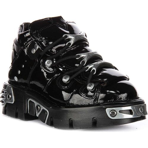 Newrock 106 Reactor In Black Patent – 6.5 UK - 40 EU - 7.5M/9F US / Black Patent
