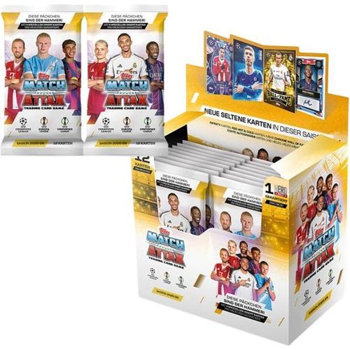 UEFA Champions League 2025/26 Trading Cards – 32er Display (19. September 2025)+ Heartforcards®Versandschutz