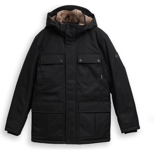 Übergangsjacke mit aufgesetzten Taschen