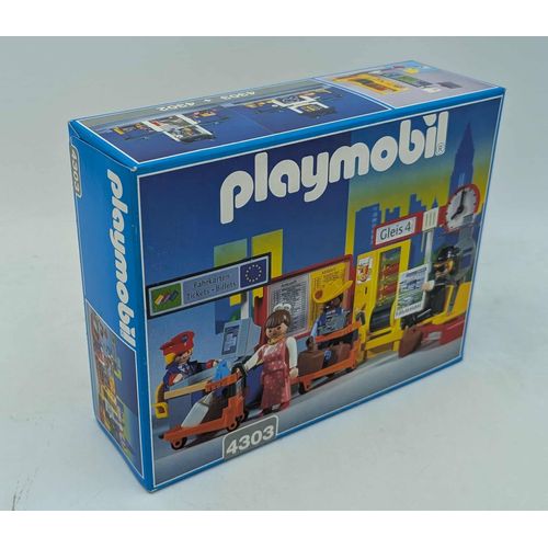 PLAYMOBIL 4303 Bahnhofseinrichtung