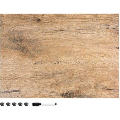 Magnetische Schreibtischtafel - Reinigbar und Beschreibbar - 70 x 50 cm