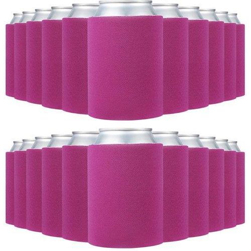 Isolerende Bulk-Fächer für 100 Stück, opklappbare, feste, schwarz, schuimisolierende Fächer für 10 oz Flaschen, ideal für Hochzeits- und Veranstaltungsbedarf