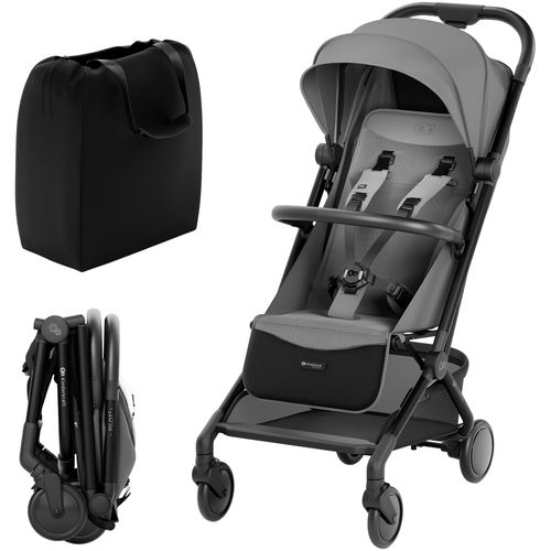 Kinder-Buggy KINDERKRAFT "PILOT 2", Kinder, grau (platinum gray), Kinderwagen