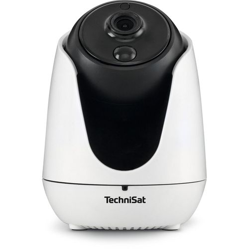 TechniSat Innenkamera 1 Full-HD Smart Home Kamera, WLAN, Nachtsicht weiß