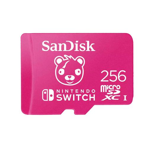 SanDisk microSDXC Extr 256GB (A1/V30/U3/C10/R100/W90) Fortnite, Cuddle Team Leader micro SDXC Speicherkarte