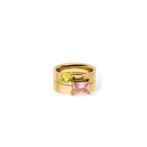 PURELEI Bold Gem Ring Set