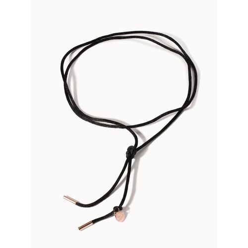 PURELEI Schwarze Satin Kette