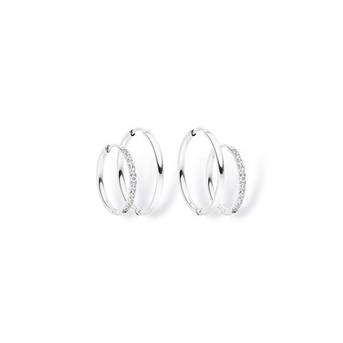PURELEI Lovely Glitter Ohrring-Set mit Zirkonia Steinen