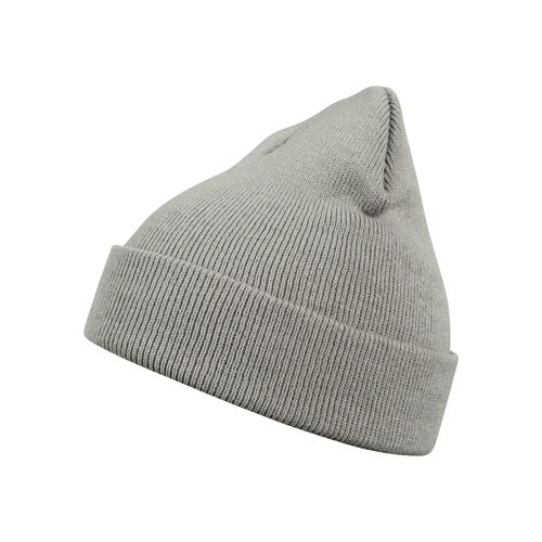 Beanie MSTRDS "MSTRDS Accessoires Beanie Basic Flap", Herren, Gr. onesize, grau (lightgrau), Kunstfaser, Mützen Beanie