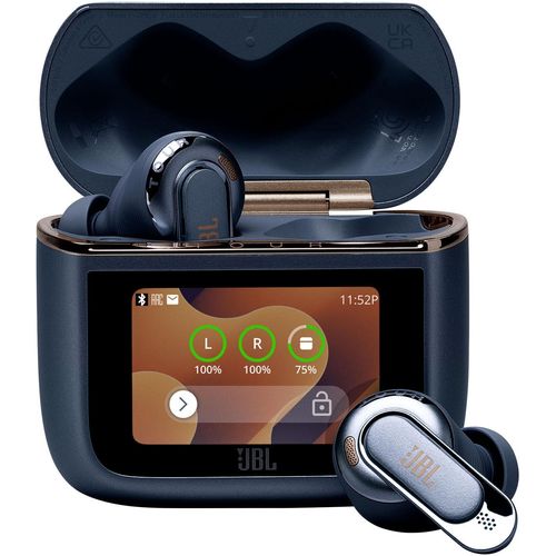 JBL wireless In-Ear-Kopfhörer "TOUR PRO 3 TWS", blau, B:4cm H:16cm T:10cm, Kopfhörer