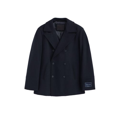 Mantel Hanken marineblau mit Polo Club-Logo