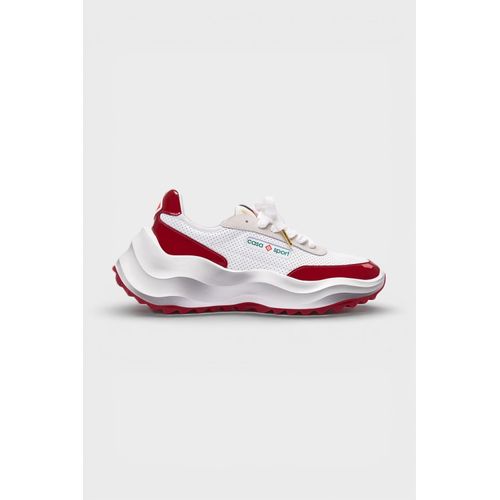 Casablanca Atlantis Heren Sneaker Wit/Rood