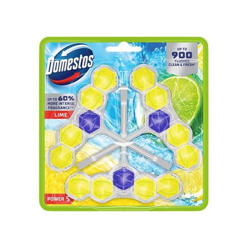 Domestos Power 5 - 3 x 50g - Lime