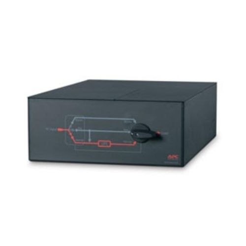APC Service Bypass Panel 230 V, 100 A, MBB, Eingang festverdrahtet, (3) 30 A Ausgang festverdrahtet, Überbrückungsschalter, Rack-montierbar, Schwarz, 4U, CSA, EN 60950, GOST, IEC 60950, IEC 60950, UL 1778, 20000 VA