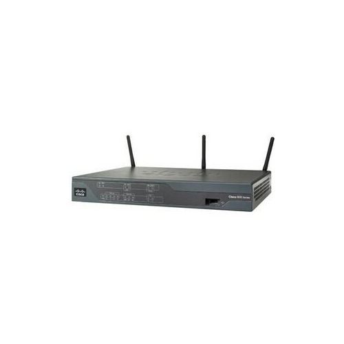 Cisco 888, Schnelles Ethernet, DSL-WAN, Schwarz