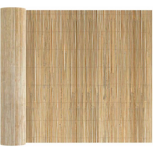 Bambuszaun Natur 400 x 125 cm Bambus