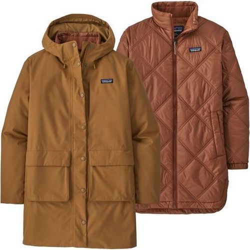 Patagonia Pine Bank 3-in-1 Parka nest brown XS