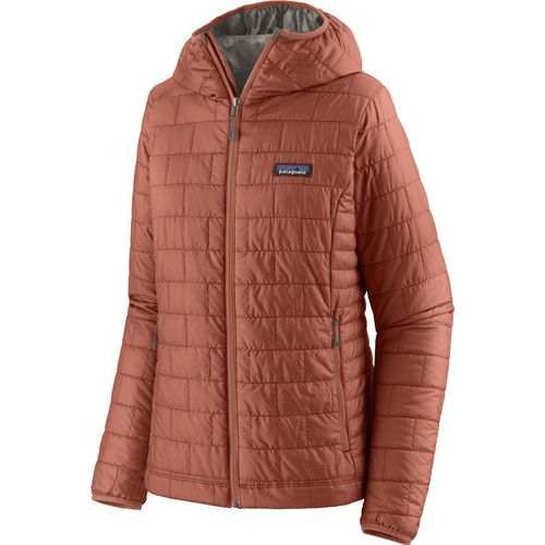 Patagonia Nano Puff Hoody burl red XS