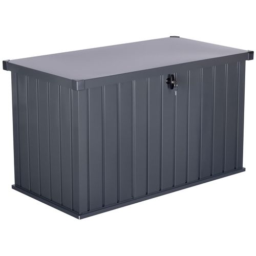 Auflagenbox 436L Gartenbox Kissenbox Metall Gartentruhe mit Schloss