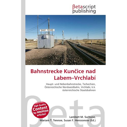 Bahnstrecke Kun¿ice nad Labem-Vrchlabí