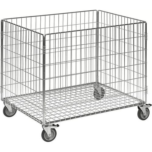 Gitterwagen Kastenwagen 100 kg, LxBxH 835 x 625 x 740 mm, verzinkt