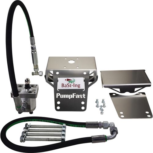 BaSt-Ing PumpFast Anhängerpumpen-Set Chapel-Pumpe mit rundem Stahltank / für Akkuschrauber-Betrieb