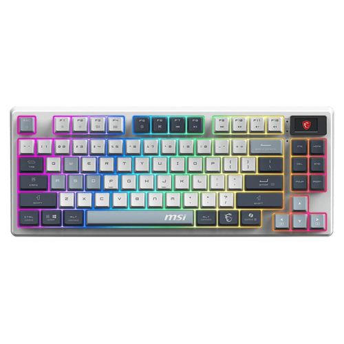 MSI FORGE GK600 TKL W SKY Gaming Keyboard Wireless