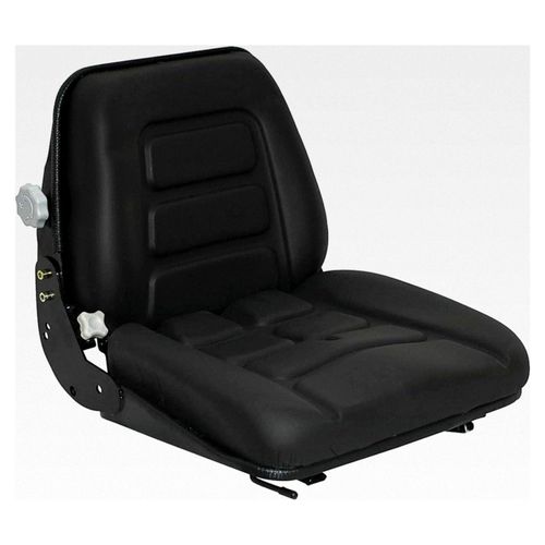 Fahrersitz GS 12 PVC HD Schwarz