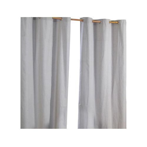 ÖSENVORHANG blickdicht 2er-Set, 137/182 cm