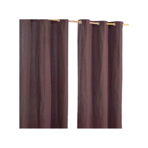 ÖSENVORHANG blickdicht 2er-Set, 137/228 cm