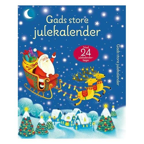 gads forlag Gads store julekalender (BLÅ)