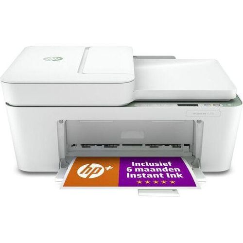 HP DeskJet 4122e Wireless All-in-One Farbe Drucker, Instant Ink; Kopierer, Scanner, Thermal Inkjet, Farbdruck, 4800 x 1200 DPI, Farbkopieren, A4, Grau, Weiß