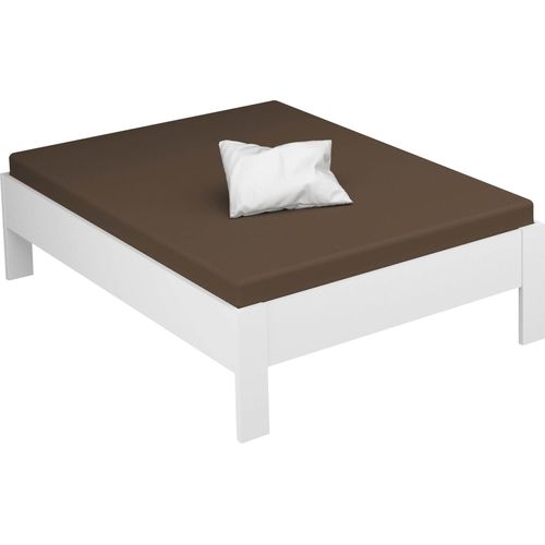 Futonbett RAUCH "Aditio", weiß, B:146cm H:50cm L:208cm, Betten, Futonbett, ohne Kopfteil