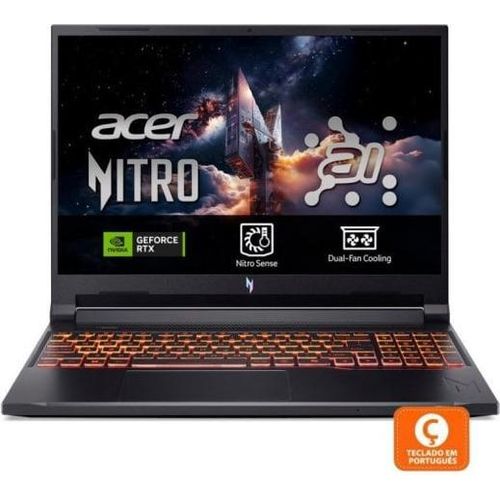 Acer Nitro Nitro V 16 AI ANV16-42-R556 AMD Ryzen 7 260/16GB/1TB SSD/RTX 5050/16" (PT)
