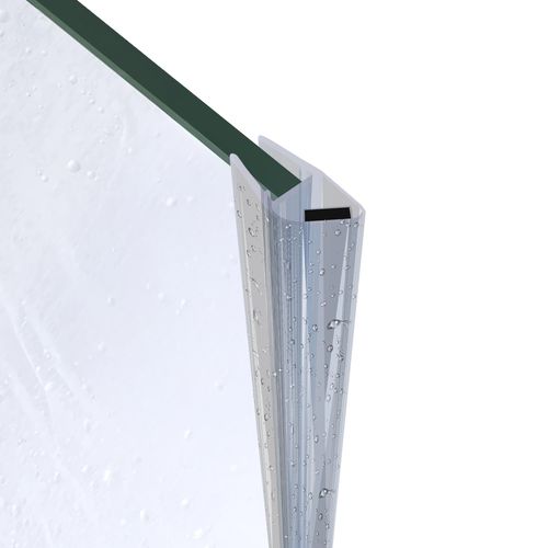 Magnetdichtung 10x 2 m für 6-7 mm Glas – Ersatzdichtung Duschtür Duschkabinendichtung PVC DM01