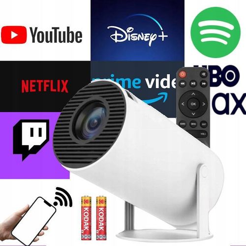 Projektor Android Projektor Tv Wifi Full Hd Smart Drehbar 130 Zoll Kino