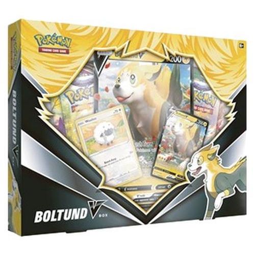 Pokemon Sammelkarten-Box Boltund V – Sammelkartenspiel, Deutsch, versiegelt
