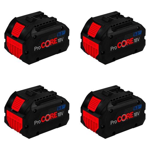 Pack mit 4 baterías BOSCH GBA ProCore (18V - 8,0 Ah)