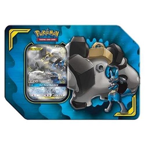 Pokemon Power Partnership Tins: Lucario & Melmetal GX Tin German