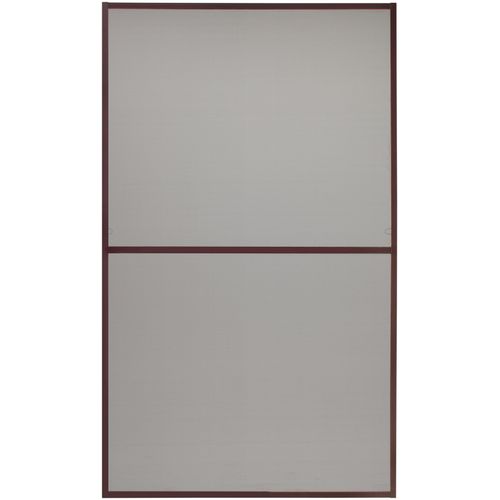 Insektenschutz-Fensterrahmen HECHT INTERNATIONAL "MASTER SLIM XL", braun (rahmen: braun gewebe: anthrazit), B:130cm H:220cm, Insektenschutzgitter, Insektenschutz-Fensterrahmen, BxH: 130 x 220 cm
