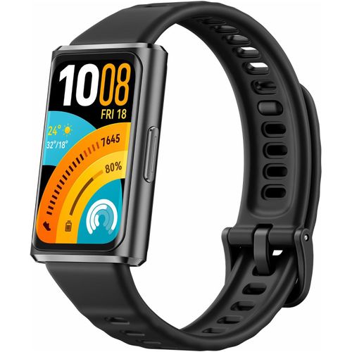 HUAWEI Fitnessuhr "Band 11 Pro", schwarz (schwarz, schwarz), 1,62 ″, Smartwatches, Superhelles, großes Display, autonomes GPS und Schlaftracking, Fitnessuhr