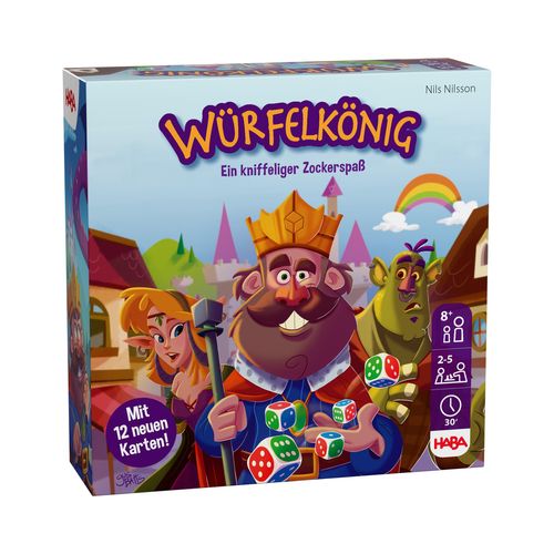 Spiel HABA "Würfelkönig Redesign", bunt, Spiele, Kinder