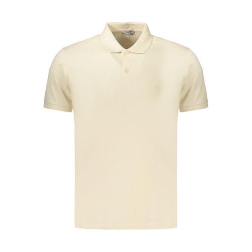 Coveri Beweegbare Beige Katoenen Heren Polo