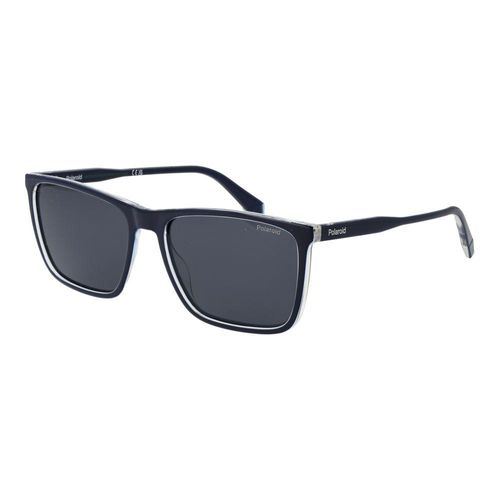 Polaroid Blaue Plastik-Sonnenbrille